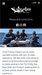 Mobile Screenshot of gonefishing.com.au